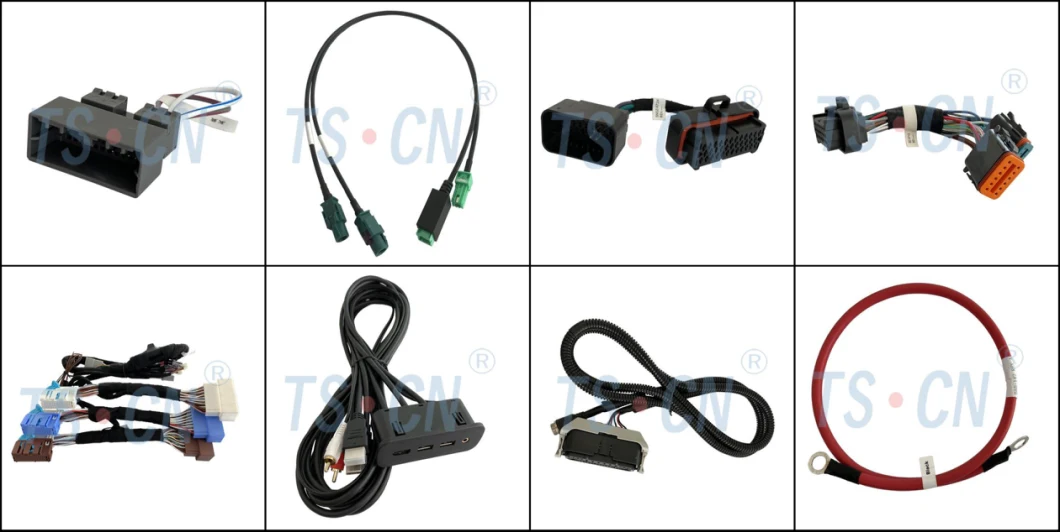 Auto Electrical Male Female Connector for Automobile Electric Car Connector ISO DSP Connector Wire Harness