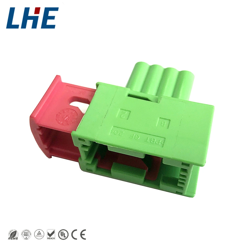 144998-6 4pin Ifaf 16949 PA66 Housing Terminal Manufacturers Tyco Female Connector
