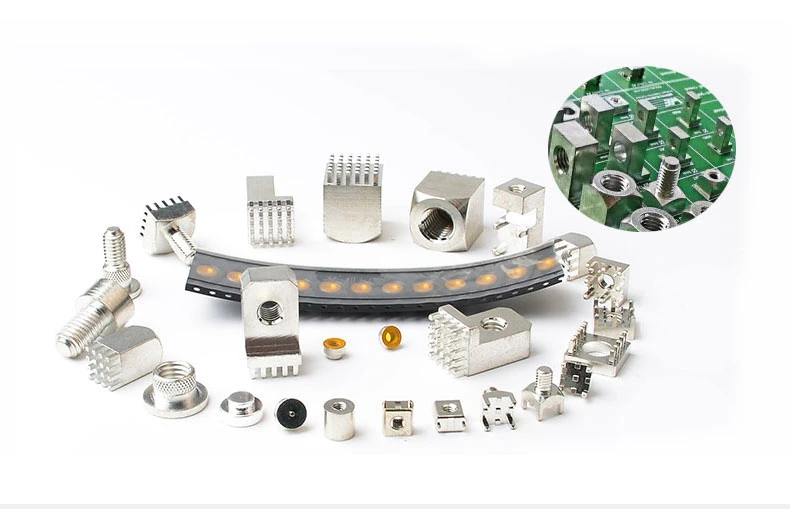 PCB Press Fit Power Element Print Circuit Board Connectors, SMT Connecto 7461094