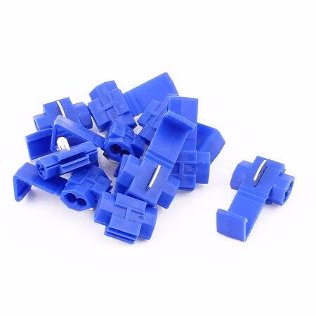 Venda imperdível Conector de junção rápida isolado de motor azul crimpado Scotch Lock