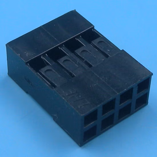 Conector DuPont de plástico RF-08 macho fêmea 8 pinos 2,54 mm