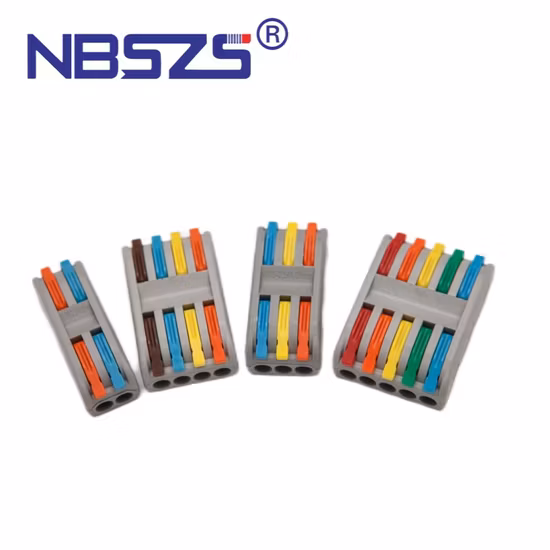 Material PA66 de alta qualidade Conector rápido de emenda de cabo óptico de mini fio de pressão rápida